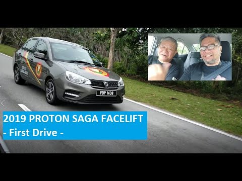 Proton Saga 2019 Facelift - First Test Drive Review 1.3 Premium AT  - Feat. YS Khong