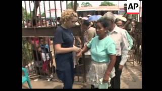 US navy hospital ship on humanitarian aid tour