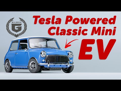 Introducing our new Tesla powered Classic Mini EV
