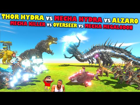 UNDEFEATED UNITS BATTLE ! THOR HYDRA vs MECHA HYDRA vs OVERSEER vs ALZARO vs MECHA KILLER vs BRACHIO