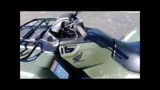 How to Manually Shift a Honda Rancher ATV Automatic Gear Shifting will not work Fix Problem Will