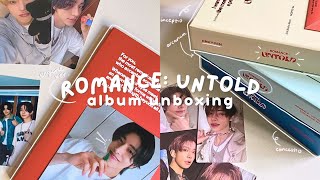 Download lagu [ENGENE-loG] unboxing enhypen “romance: untold” albums 🗝️ inceptio, arcanum, concessio ver. ₊˚✩⊹ mp3
