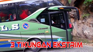 Download lagu SUPER SKILL ! HANYA BUS ALS YANG SANGGUP LEWATI TIGA TIKUNGAN EKSTRIM INI mp3