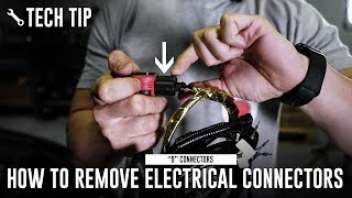 How To Remove Pesky VW/Audi "D" Connectors // USP Motorsports