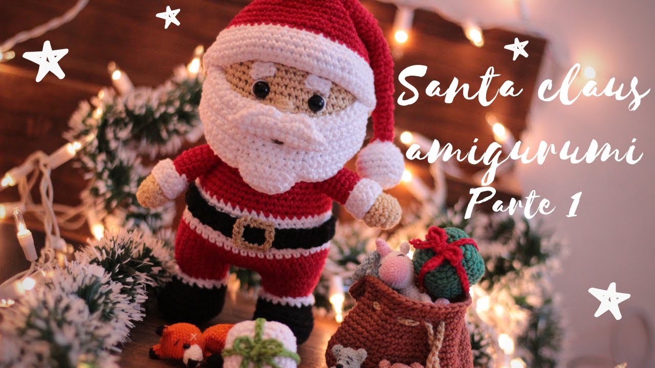 Santa Claus- Papá Noel AMIGURUMI. Parte 1
