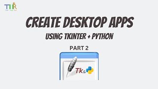 Download the video "How to create GUI using Python's Tkinter | Part 2"