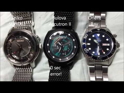 Update: Bulova Accutron II vs. time