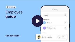 Connecteam | User Guide | Directory