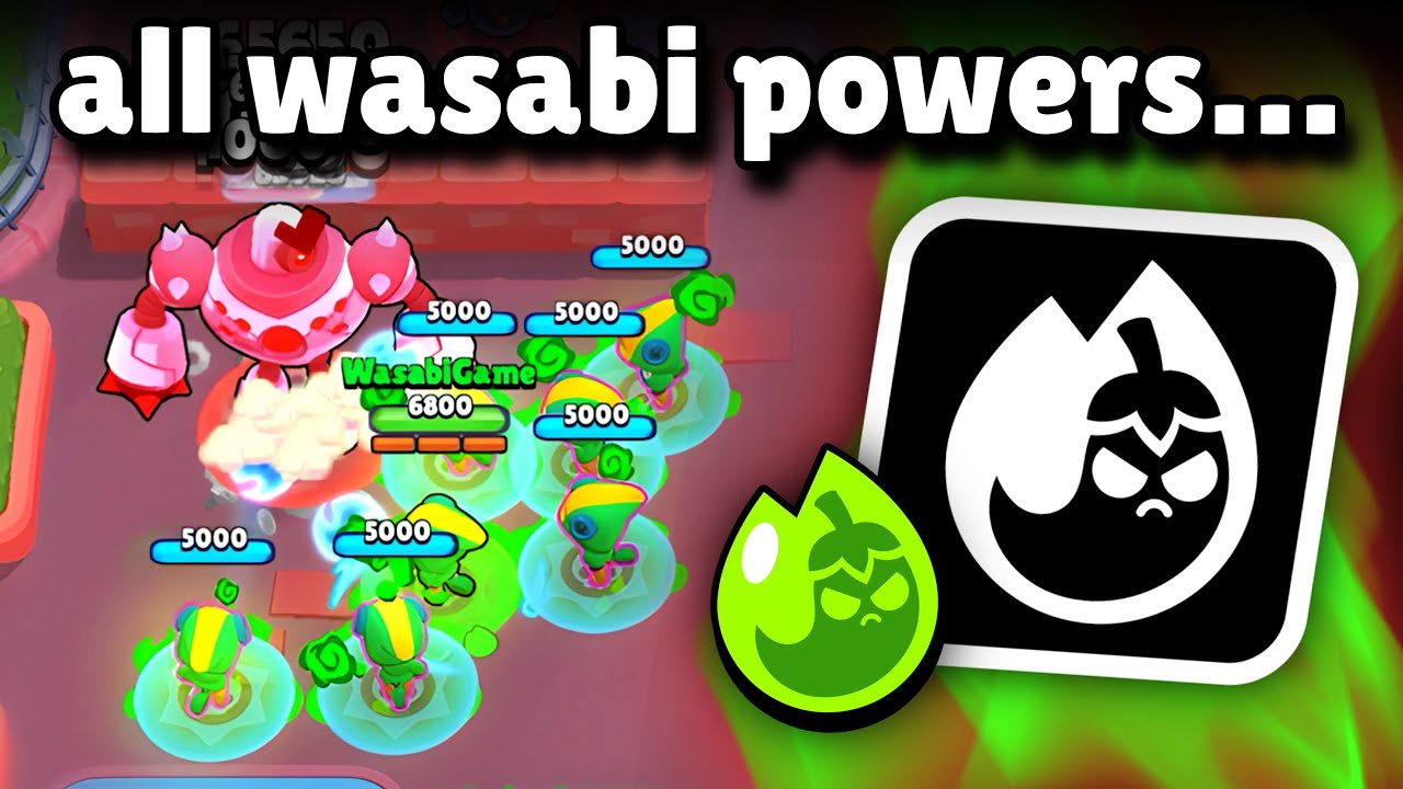ALL Wasabi Powers, Heist Rework and SKINS!