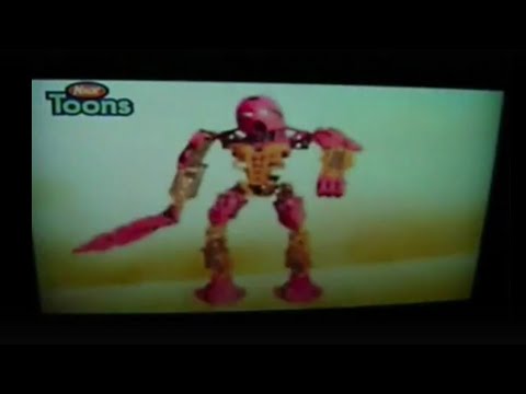 Rare UK "Tahu, Stars" NickToons CGI Ident/TV Commercial - LEGO Bionicle, 2010