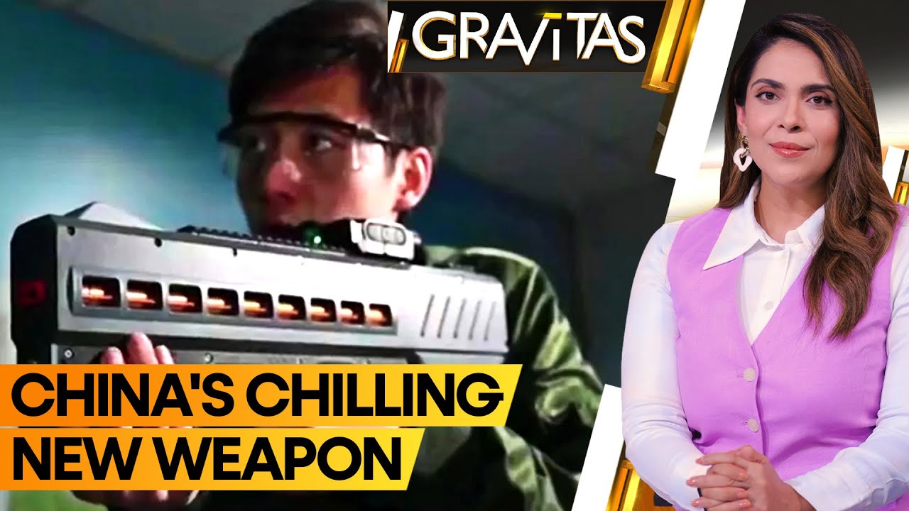 Gravitas: China unveils electromagnetic weapon design