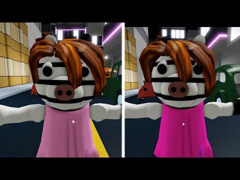 ROBLOX PIGGY ZIZZY'S SISTERS BACON HAIR ZEE & ZUZY JUMPSCARE - Roblox Piggy RolePlay