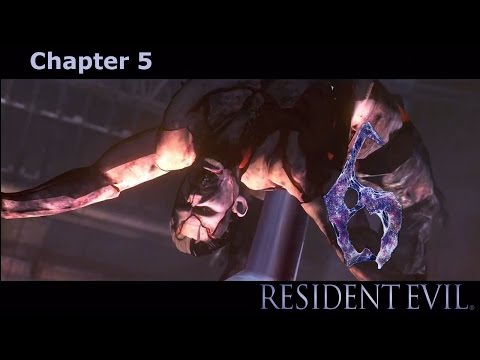 RESIDENT EVIL 6 walkthrough Leon Campaign [No Hope]- Chapter 5