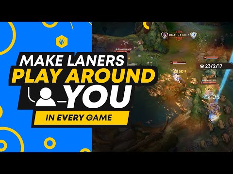 8 Ways To Make Laners LOVE Junglers EVERY Game 📝| Jungle And Laner Guide