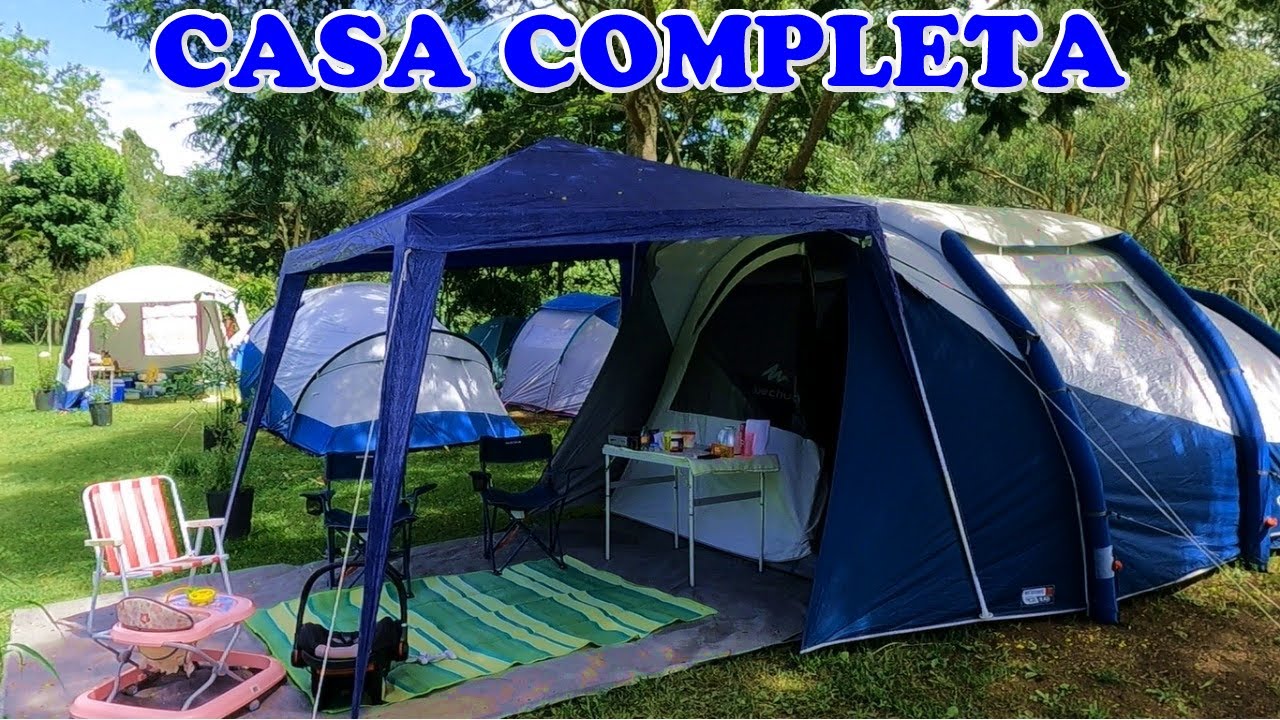 Ele ALUGOU o equipamento de CAMPING COMPLETO