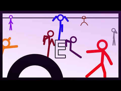 Stick Death Maze but you can't say "E"