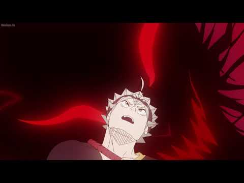 Asta's New Devil Arm Transformation after a deal with his devil sacrificing his arm English Dub