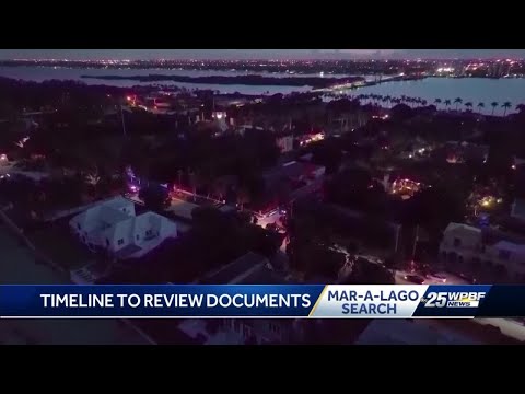 DOJ deadline Monday to produce electronic copies of documents obtained at Mar-a-Lago