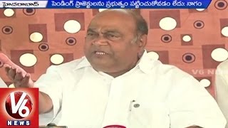 T BJP leader Nagam Janardhan Reddy Fires on CM KCR | Palamuru Bandh - V6 News