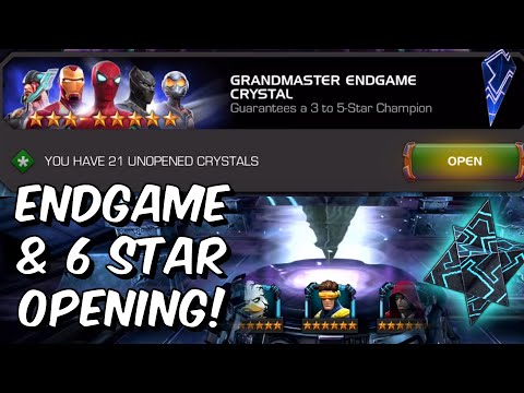 Endgame Featured Crystals & 6 Star Crystal Opening! - Marvel Contest of Champions