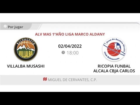 Alevin masc 11 VILLALBA MUSASHI - RICOPIA FUNBAL ALCALA