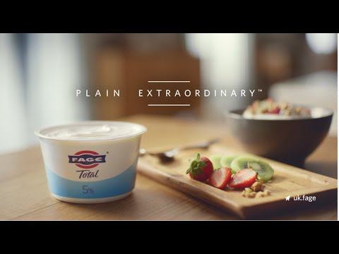 Make Everyday Extraordinary with FAGE Total Yoghurt...
