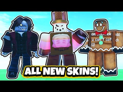 ALL NEW CHRISTMAS EVENT SKINS in FORSAKEN PATCH v3.5.3! (WINTER UPDATE)