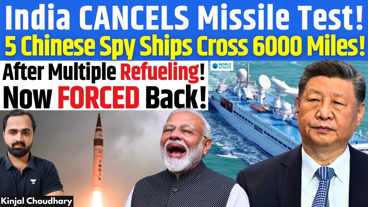 India Outplays China: New NOTAM Strategy Fools 5 Spy Ships | Why Xi Fears DRDO's K-4 SLBM | Kinjal