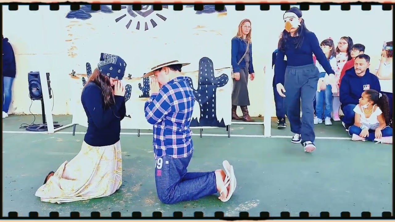 Teatro do Cordel Asa Branca pelo 5°ano da professora Geiza #educação #arte #JucaPinto #culturamaker