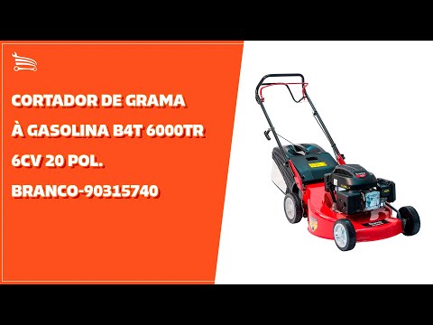 Cortador de Grama B4T 6000TR a Gasolina 6,0cv 20 Pol.	 - Video