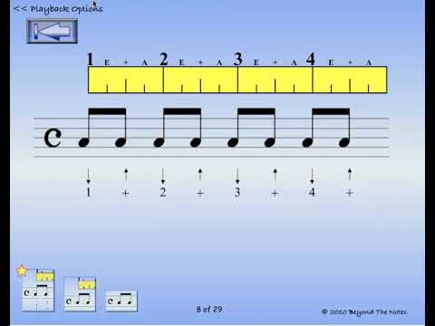 Level1 Rhythm Reading-- no help with numbers