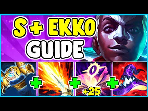 HOW TO PLAY EKKO MID & SOLO CARRY IN SEASON 11 | Ekko Guide S11 - League Of Legends
