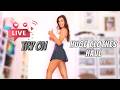LIVE Try On HUGE Summer Clothes Haul