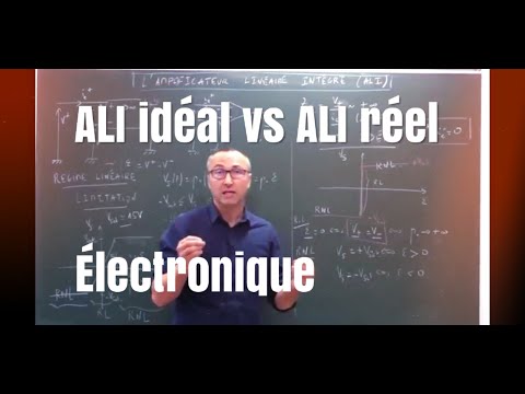 PSI-MP-PC Electronique: L'ALI idéal - l'ALI réel