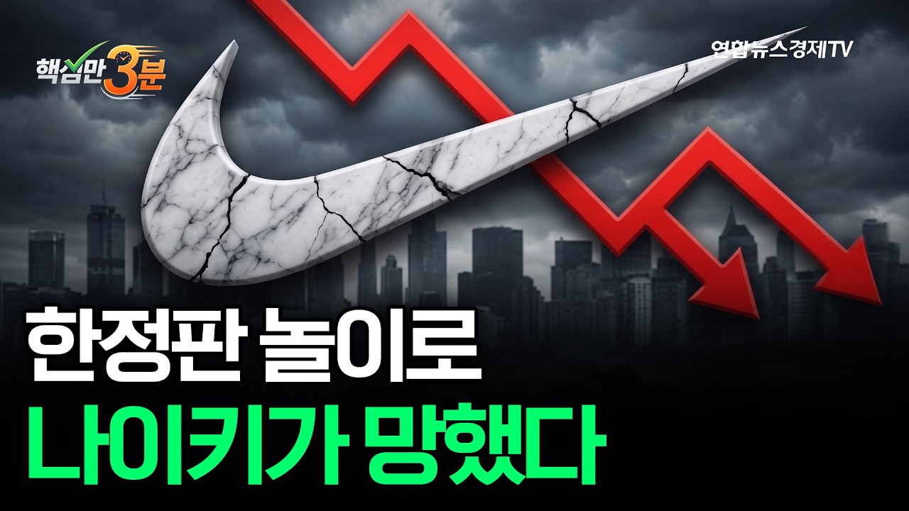 한정판 놀이로 나이키가 망했다⎜핵심만 3분
