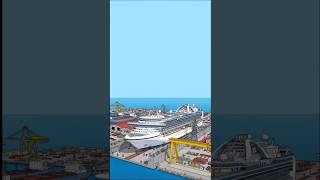 CROWN PRINCESS In Drydock #cruiseship  #cruise #princesscruiseship #princess #crownprincess