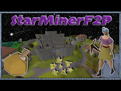 Getting 1-99 Mining from F2P Shooting Stars - StarMinerF2P (#1)