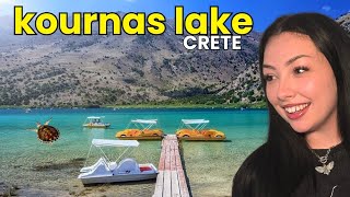 Travel vlog - We Found Crete’s Secret Lake Adventure!