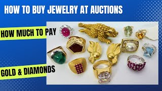 How to Buy High End Designer Estate Jewelry at Auctions Online Gold & Diamonds by Thrift Hunter