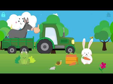 Farm animals game for babies Video