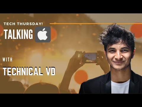 Talking Apple. #TechThursday NotSponsored