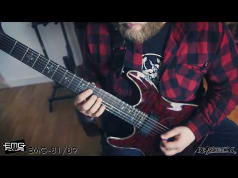 EMG 81/89 vs Seymour Duncan Pegasus/Sentient - Guitar Pickup Comparison