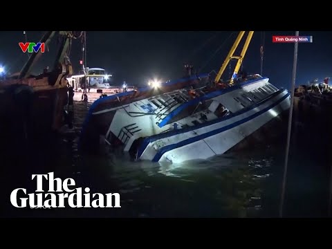 Tourist boat capsizes in Ha Long Bay in Vietnam, killing at least 30