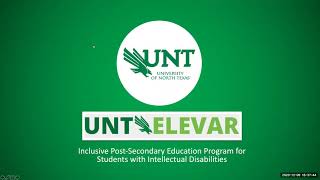 UNT ELEVAR Information Session