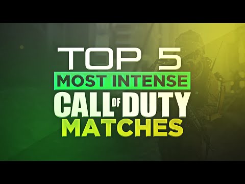 TOP 5 MOST INTENSE MAPS in Call of Duty History