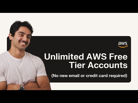 Unlimited AWS Free Tier Accounts (no new email or no new credit card required)