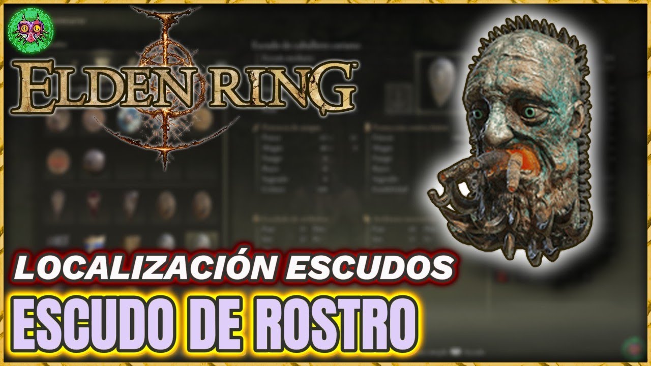 Localización ESCUDO de ROSTRO | Elden Ring Localización ESCUDO de ROSTRO | Elden Ring