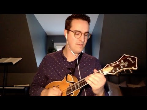 Gypsy Jazz - "All of Me" - Jazz Mandolin Improvisation
