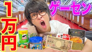 急に語彙力無くなった😂😂😂 - 【1万円企画】ゲーセンで獲れた食材すべてを食べ切る!!