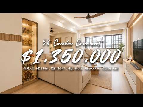 56 Cassia Crescent, 56 Cassia Crescent, 3 Bedrooms, 1,292 sqft, HDB Flat For Sale, by Kieran Koh, 500218238 - PropertyGuru.com.sg